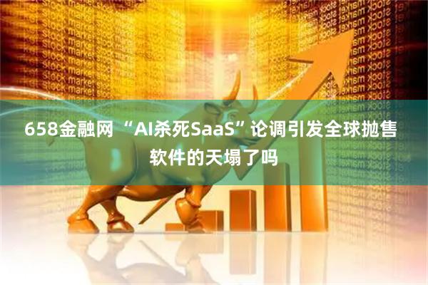 658金融网 “AI杀死SaaS”论调引发全球抛售 软件的天塌了吗