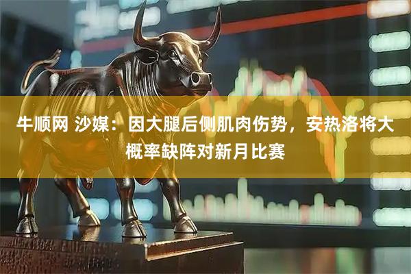 牛顺网 沙媒：因大腿后侧肌肉伤势，安热洛将大概率缺阵对新月比赛